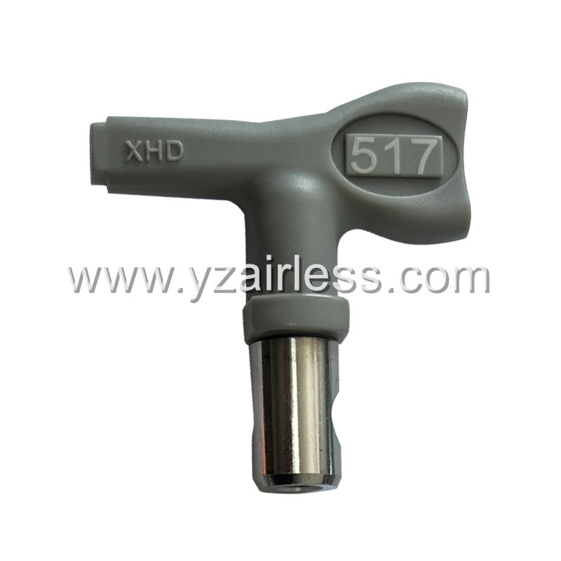 Grey XHD airless spray gun nozzle tips